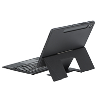 Casing Keyboard Nirkabel Baru dengan Lampu Latar untuk Tab S10/S9FE/S8/S7 Plus/A9/S7FE - Ukuran Penuh 7-RGB Backlit Cover Lepas Pasang