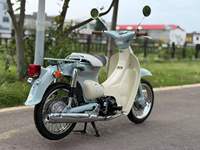 Motocyclette rétro vintage Little Cub 50cc 4 temps EFI d'origine japonaise Honda1 avec porte-bagages arrière pour la ville