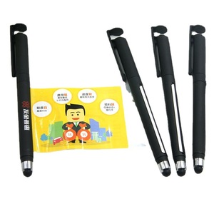 Bolígrafos personalizables extraíbles de 145 mm con cuerpo de plástico, tinta negra, para firmas y publicidad con impresión de logotipo. - Product Image 4