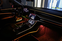 Prix usine voiture lumière ambiante pour Audi A6 A7 c8 64 couleurs Led lumière ambiante voiture intérieur voiture lumière décorer lampe décorative