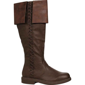 Bottes médiévales pour hommes, bottes longues nordiques vikings, bottes de pirate, chaussures de cosplay pour Halloween, carnaval, fête - Product Image 3