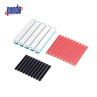 Kit d'emballage pour outil de taraudage modulaire Paquet de 5/10 boîte en plastique de conception fendue avec couvercle laser base transparente contenant des tarauds à vis forets