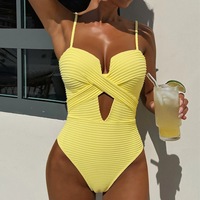 Maillot de bain bikini personnalisé haut de gamme, motif écossais, bretelles réglables, tissu très extensible, pour femme, teint uni, taille XL