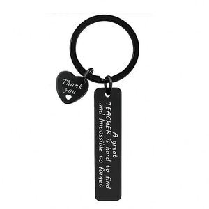Decoration Keychains Shiny Stainless Steel Keyring Graduation Gifts Keychain - Product Image 5