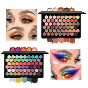 พาเลทอายแชโดว์เนื้อแมตต์กันน้ำ 54 สี เม็ดสีแน่น - Product Image 4