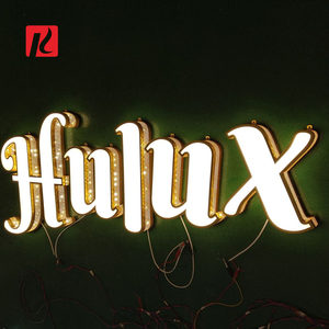 Kexian ป้าย3D ป้ายอะคริลิคกลางแจ้ง LED ป้ายบริษัทร้านค้าป้ายข้อความ - Product Image 6