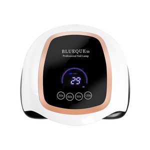 โคมไฟทำเล็บ LED UV & เครื่องเป่าระดับมืออาชีพ168W ชุดอุปกรณ์ทำเล็บแบบทำมือลูกปัด42เม็ดหน้าจอ LCD - Product Image 3