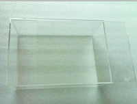Personnaliser Boîte En Acrylique Transparente Avec Couvercle Coulissant Stockage Boîte de Paquet