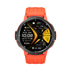 Montre intelligente étanche 3ATM C31 GPS Sports Tracking Barometer Compas Altimètre Appel téléphonique APP Dafit Calling Fitness Tracker - Product Image 2