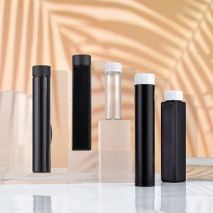 Bán Buôn 115Mm 130Mm Rỗng Vuông Pre Nhựa Ống Lưu Trữ Ống Thử Nghiệm Mùi Bằng Chứng <span class=keywords><strong>Container</strong></span> Với Trẻ Em Bằng Chứng Có Nắp Đậy - Product Image 3