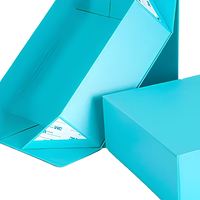 Boîte cadeau rigide en carton avec logo personnalisé, magnétique et pliable, en forme de livre