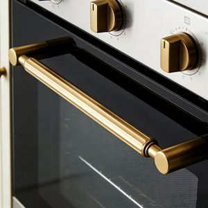 Manijas de latón de diseño europeo de varias longitudes personalizadas para refrigeradores, gabinetes de vino, armarios, cajones, hornos empotrados y lavavajillas - Product Image 2