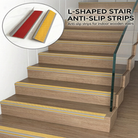 Marches d'escalier en PVC autocollantes modernes à installation rapide, antidérapantes, pour projets de rénovation