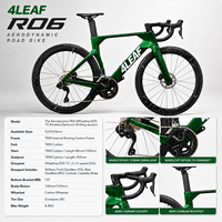 Vélo de route en carbone 700C Aero Racing avec jeu de roues en carbone, fourche en carbone Wheeltop EDS TX