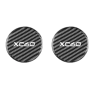 2Pcs Dessous de verre en fibre de carbone antidérapant pour <span class=keywords><strong>Volvo</strong></span> XC60 XC40 XC90 AWD <span class=keywords><strong>V90</strong></span> V60 T6 V50 S40 S60 S90 - Product Image 3