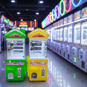 Machine <span class=keywords><strong>de</strong></span> <span class=keywords><strong>jeu</strong></span> à monnayeur, petite machine à griffes pour attraper les poupées, <span class=keywords><strong>jeu</strong></span> <span class=keywords><strong>de</strong></span> poupées Tank, mini machine à griffes - Product Image 4