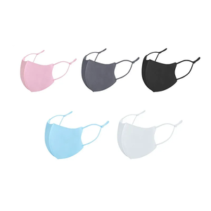 Usine Fournir Oem Service Personnalisé Différentes Couleurs Lavable Masque Glace Soie pour Femmes Filles - Product Image 1