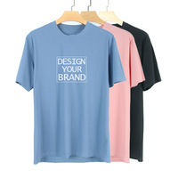 T-shirt décontracté à manches courtes en tissu technique Solona 190g, sensation de fraîcheur, séchage rapide, protection solaire, couleur unie, coupe ample