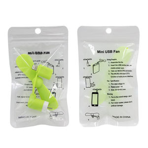 2024 <span class=keywords><strong>2</strong></span> in 1 Mini seyahat taşınabilir şarj edilebilir cep telefonu Fan el Mini Fan için tip-c Android mikro USB - Product Image 2