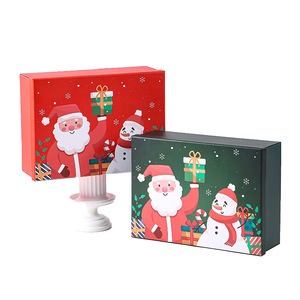EVERWIN Custom <b>Gift</b> <b>Boxes</b> Christmas Luxury Lid and Base Foldable <b>Gift</b> Box With Ribbon <b>Wedding</b> <b>Gift</b> Box for Guest - Product Image 1