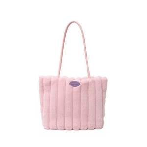 Sac fourre-tout en fourrure chaud pour femme, design uni, matière peluche, idéal pour l'hiver - Product Image 5