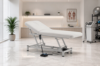 Table de massage électrique à 1 moteur, 185 cm, hauteur réglable, pour soins du visage et spa, avec pédale – Vente en gros