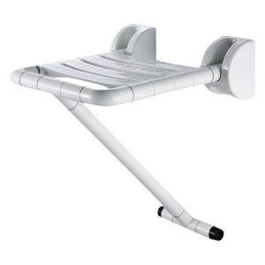 Chaise de salle de bain pour personnes âgées et femmes enceintes, antidérapante, pliable avec support, capacité de charge de 100 kg, siège de douche - Product Image 4