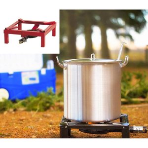 BRUCIATORE A GAS IN ACCIAIO LACCATO 45x45 cm - Product Image 3