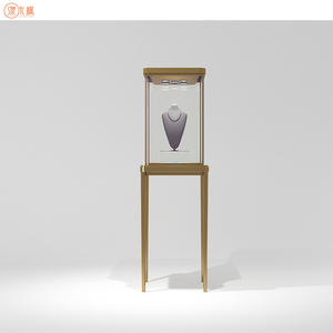 Fabricante chino, <span class=keywords><strong>vitrina</strong></span> de <span class=keywords><strong>cristal</strong></span> de Joyería Contemporánea, comprada a buen precio, muebles de joyería personalizados - Product Image 3