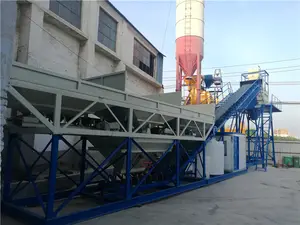 Beton harmanlama santrali 120 M3 bant konveyör beton karıştırma karıştırma makinesi fabrika fiyat