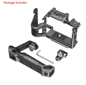 Kit de cage de base 'Rhinoceros' pour 7R V/7 IV/<span class=keywords><strong>7S</strong></span> III en alliage d'aluminium durable, cage de caméra portable - Product Image 6