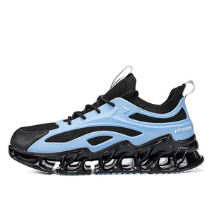 Zapatillas deportivas de baloncesto para hombre, transpirables, de malla, con absorción de impactos y suela gruesa - venta al por mayor transfronteriza - Product Image 4