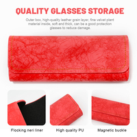 Vente en gros TFB Étuis à lunettes pliables de haute qualité avec logo personnalisé, boîte d'emballage pour lunettes de soleil pour hommes et femmes