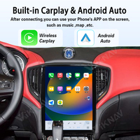 Autoradio Écran Tactile Amélioré pour Maserati Ghibli 2014-2019 avec Apple CarPlay Sans Fil, Android Auto, Stéréo et Lecteur GPS de Navigation