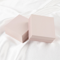 Coffret d'emballage de luxe personnalisé pour bijoux, nouveau design avec couvercle et base étanches, pour bagues et colliers, emballage cadeau haut de gamme