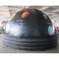 Planétarium portable de 5 m, dôme 360°, Starlab, planétarium gonflable, projection, tente dôme noire