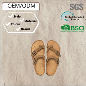 Collection Automne-Été 2025 : Chaussures de plage élégantes pour couple, tendance, en liège, à enfiler, pour homme et femme, style décontracté - Product Image 4