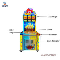 Machine de jeu commerciale Crazy Joy Hammer, borne d'arcade Whack-a-Mole à monnayeur pour enfants, pour centre commercial