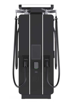 Nueva Estación de Carga Rápida para Vehículos Eléctricos ETplus de 30KW-480KW CC con Interfaz CCS OCPP1.6J/2.0.1 IP55 de Uso Comercial con Soporte de Piso y Doble Conector