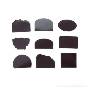 Aimants en caoutchouc réfrigérés personnalisés puissants, autocollants adhésifs, aimants puissants de la marque ZOG, indice de flux 50kGmm - Product Image 3