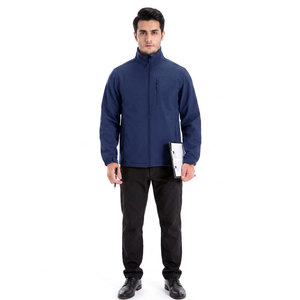 Manufacturer Custom Logo <b>Men's</b> Waterproof Softshell <b>Jacket</b> Lightweight Hooded Windbreaker Outdoor Training Gym <b>Men</b> <b>Jackets</b> - Product Image 1