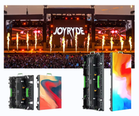 P1.98 módulo de eventos p4.81 pantalla video wall 4K 8K panel de actualización pantalla 500*500mm P10 250mm SMD gran panel led para exteriores p3.91