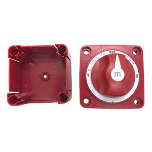 Rotary <b>Switch</b> <b>12V</b> 24V 48V DC 1NO Screw Terminal IP33 Plastic Car Boat Battery Power Disconnect Selector - Product Image 5