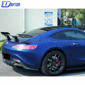 สปอยเลอร์คาร์บอนไฟเบอร์ปลอมแปลงสไตล์ <span class=keywords><strong>RT</strong></span> สำหรับ Mercedes Benz AMG GT GTS GT Wing - Product Image 2