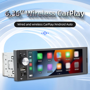 Autoradio 6,36 pouces avec lecteur MP5, Bluetooth, <span class=keywords><strong>radio</strong></span> RDS, appels mains libres, prise USB/AUX, interconnexion téléphone, fonction Mirror Link - Product Image 2