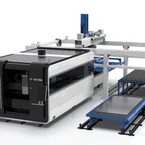 LF3015GAS AUTO LOADING Fiber Laser Cutting <b>Machine</b> for Stainless Steel Carbon Steel Closed Platform with Smoke Exhaust - Product Image 1