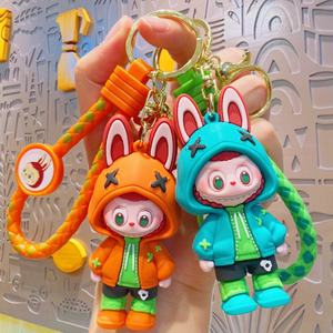 Baby Speelgoed Exquise Creative Ins Buck Tanden Net Rode Plastic Sleutelhanger Klein Geschenk Groothandel Schattige Schooltas Hanger Sieraden Pop Cn Zhe 1/6 Schaal Meubels - Product Image 1