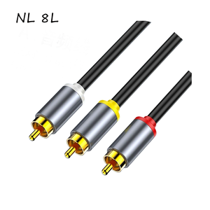 Cable de Altavoz NL 8cline Poland Hi-Fi CC Plateado, Cable de Audio AV para Amplificador, Altavoz y Televisor - Product Image 1