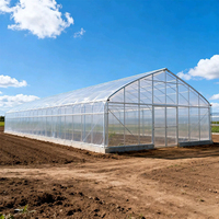 Film de serre en polyéthylène transparent haute transparence, traité anti-UV, 200 microns, pour l'agriculture, les légumes, les fruits et les jardins, anti-vieillissement