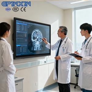 55 65 inch bảng thông minh cho lớp học kỹ thuật số màn hình cảm ứng <span class=keywords><strong>LCD</strong></span> hiển thị điện tử trắng phẳng bảng tương tác trường - Product Image 1